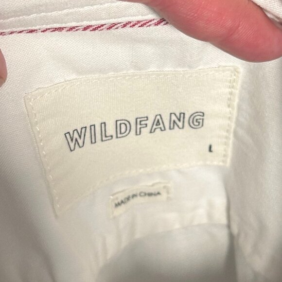 Wildfang White Oxford Button Down or Button Up - Picture 2 of 2